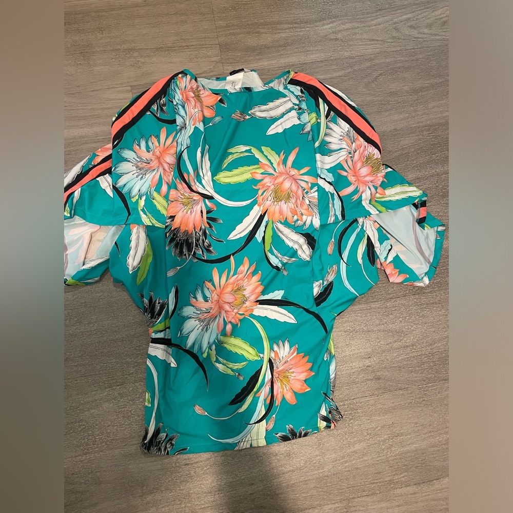 NWOT TRINA TURK Swim Tunic Cover Up Dress sz S $152